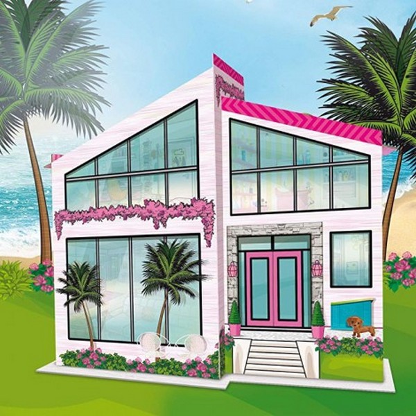 Продукт Lisciani Barbie Вила в Малибу - Комплект  - 0 - BG Hlapeta